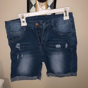 jean shorts